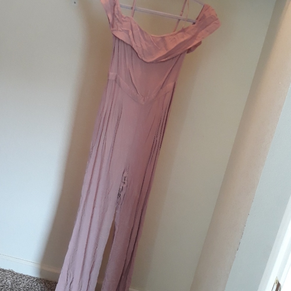 Dusty Rose Pant Jumpsuit